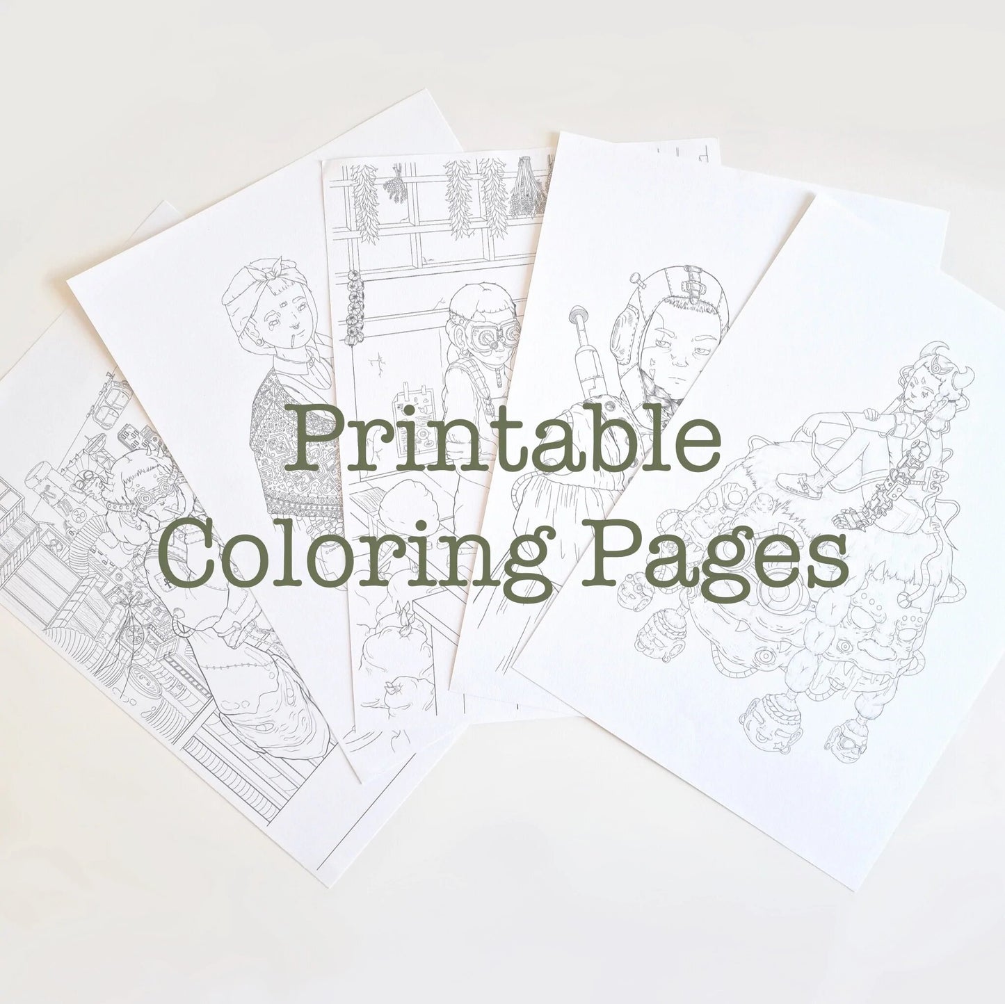Coloring Pages Bundle Pack